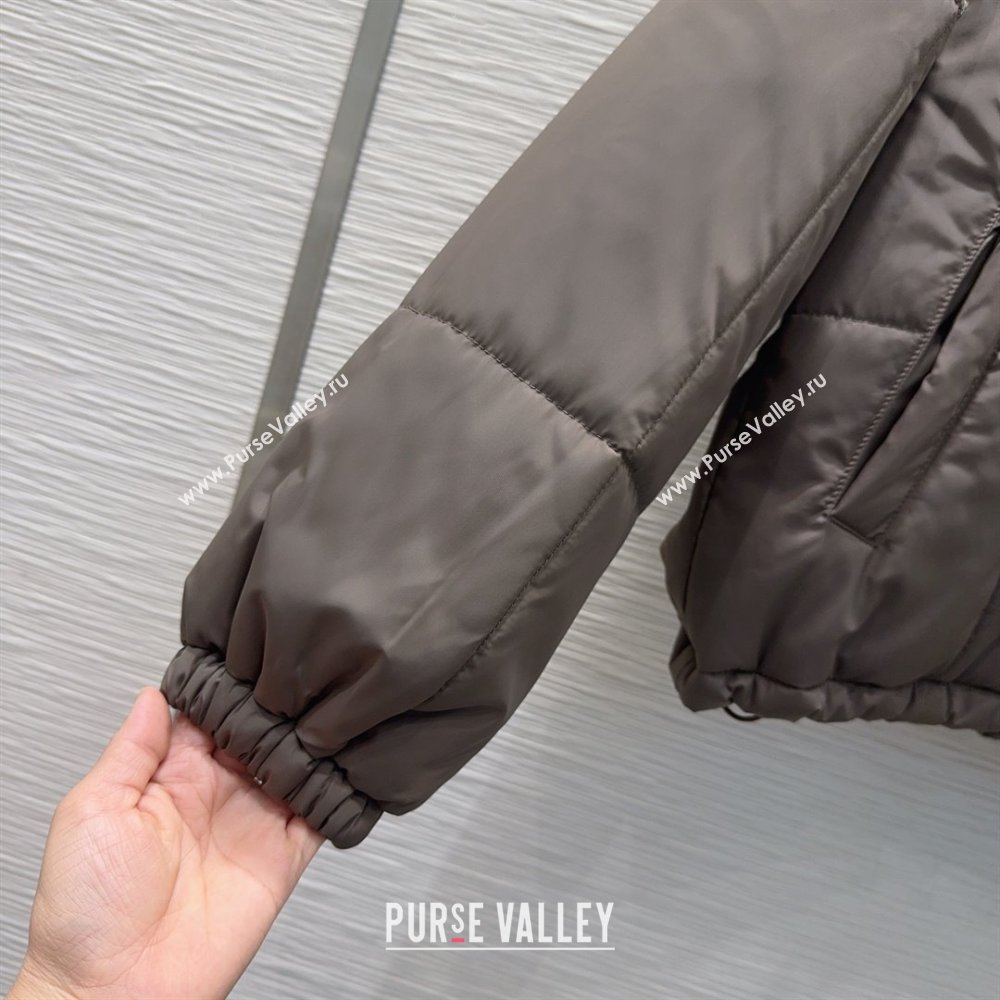 Louis Vuitton Cotton-padded Jacket LV102504 Grey 2025 (Q-25102804)