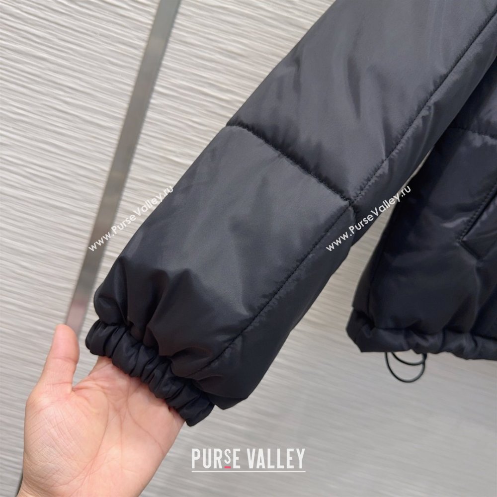 Louis Vuitton Cotton-padded Jacket LV102505 Black 2025 (Q-25102805)