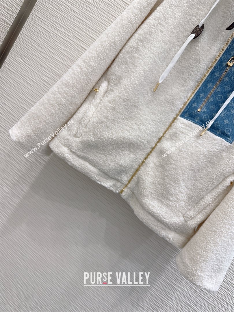 Louis Vuitton Jacket LV102506 White 2025 (Q-25102806)