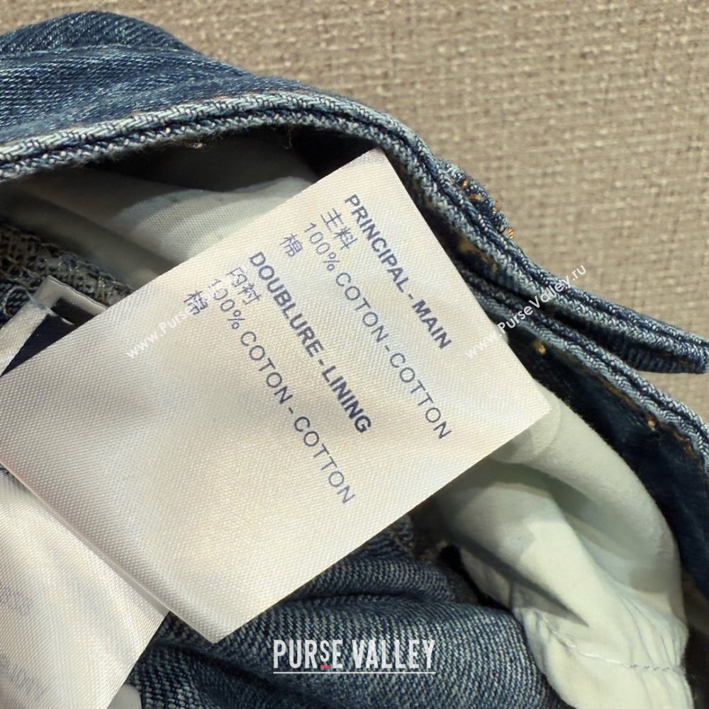Louis Vuitton Denim Jeans LV102508 Blue 2025 (Q-25102808)