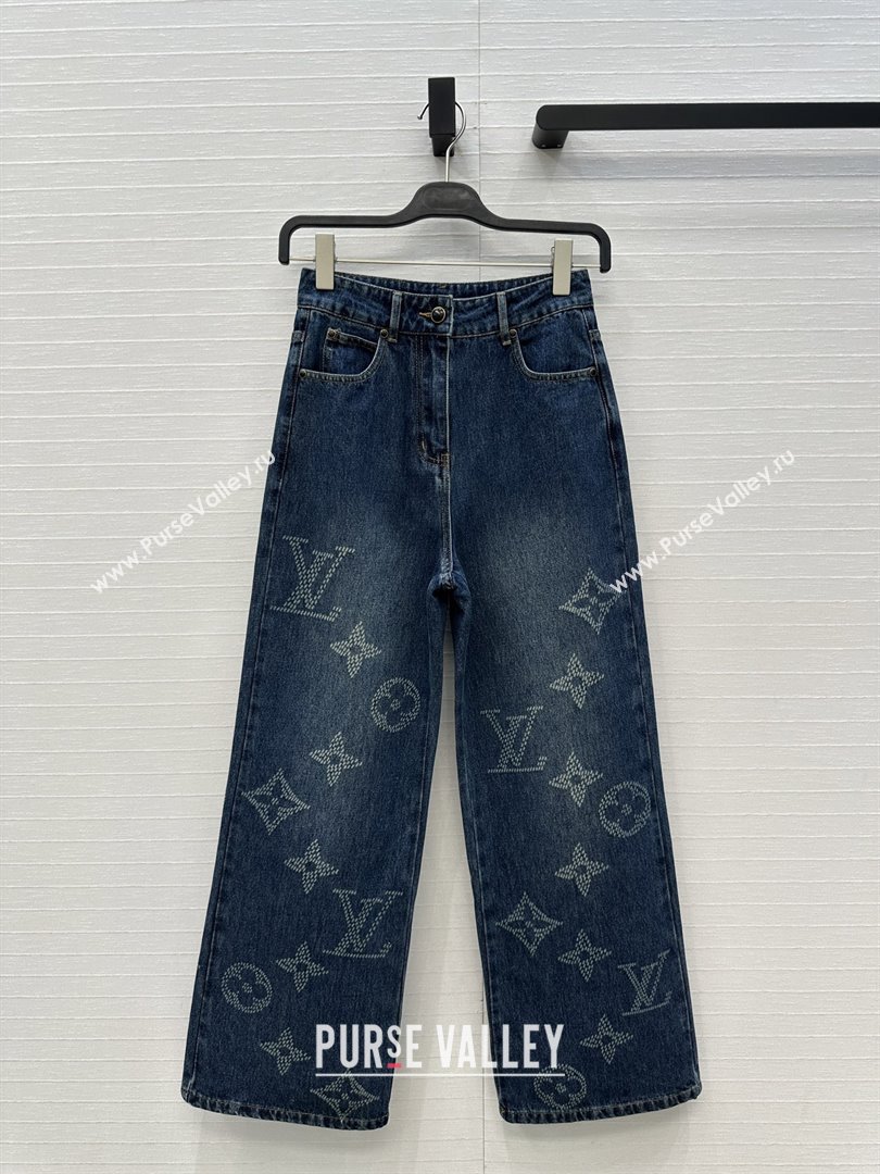 Louis Vuitton Denim Jeans LV102510 Blue 2025 (Q-25102810)
