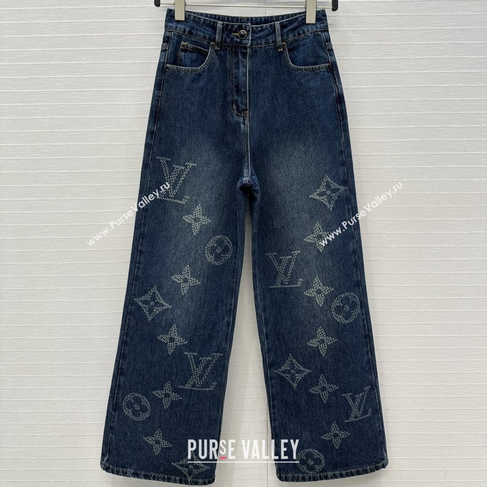 Louis Vuitton Denim Jeans LV102510 Blue 2025 (Q-25102810)