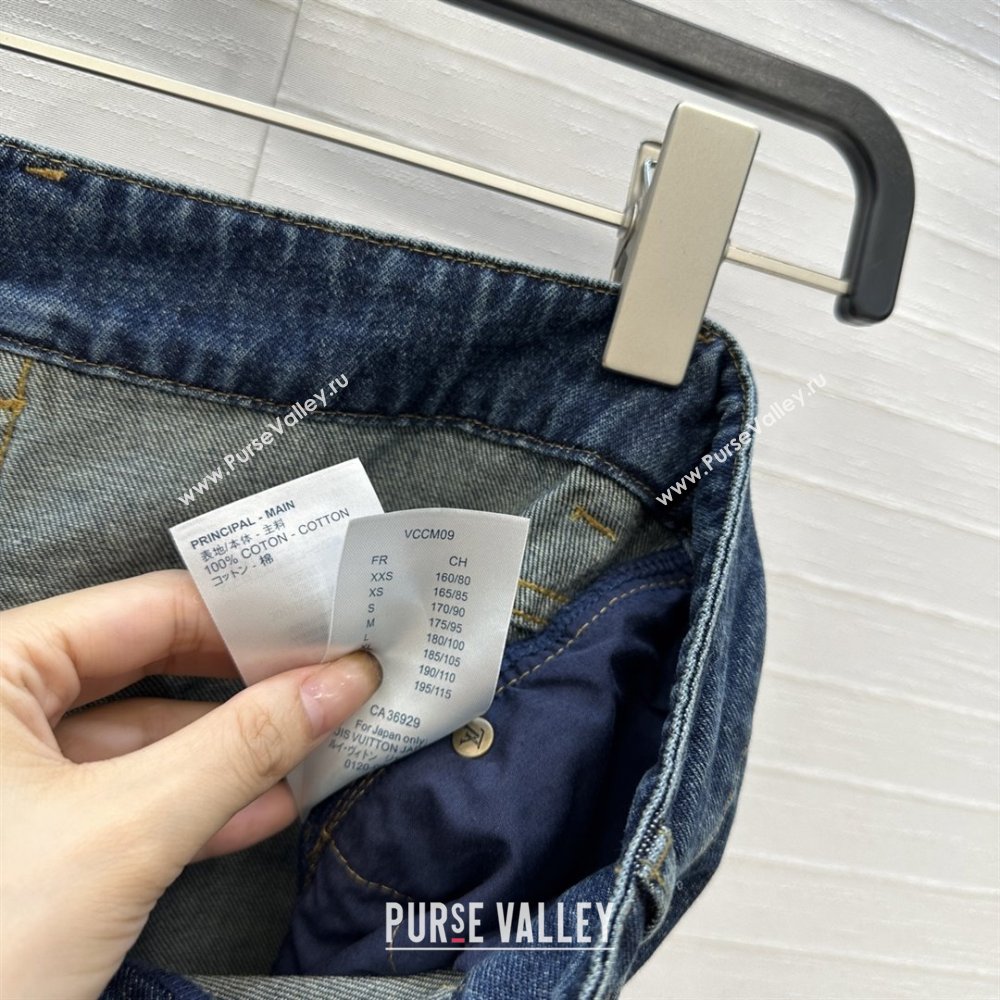 Louis Vuitton Denim Jeans LV102510 Blue 2025 (Q-25102810)