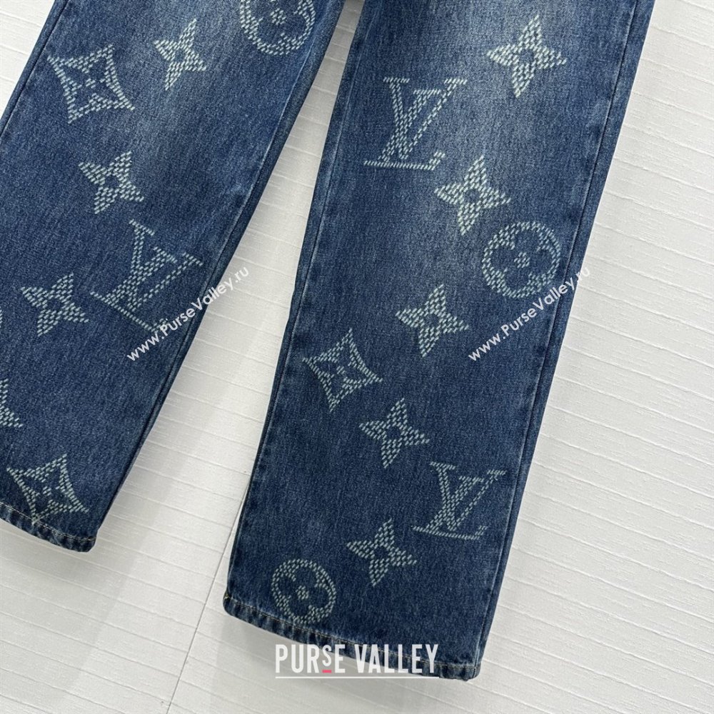 Louis Vuitton Denim Jeans LV102510 Blue 2025 (Q-25102810)