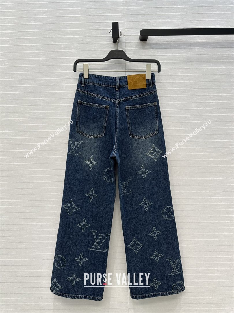 Louis Vuitton Denim Jeans LV102510 Blue 2025 (Q-25102810)