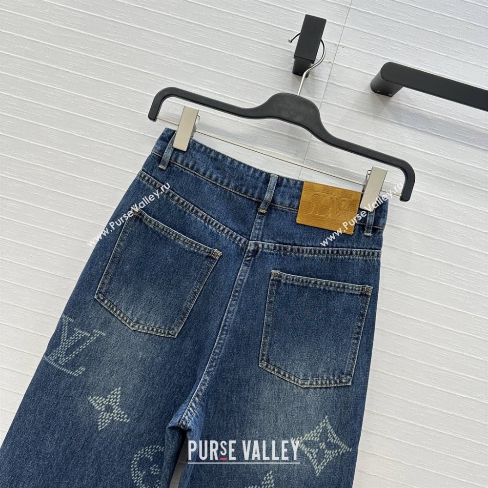 Louis Vuitton Denim Jeans LV102510 Blue 2025 (Q-25102810)