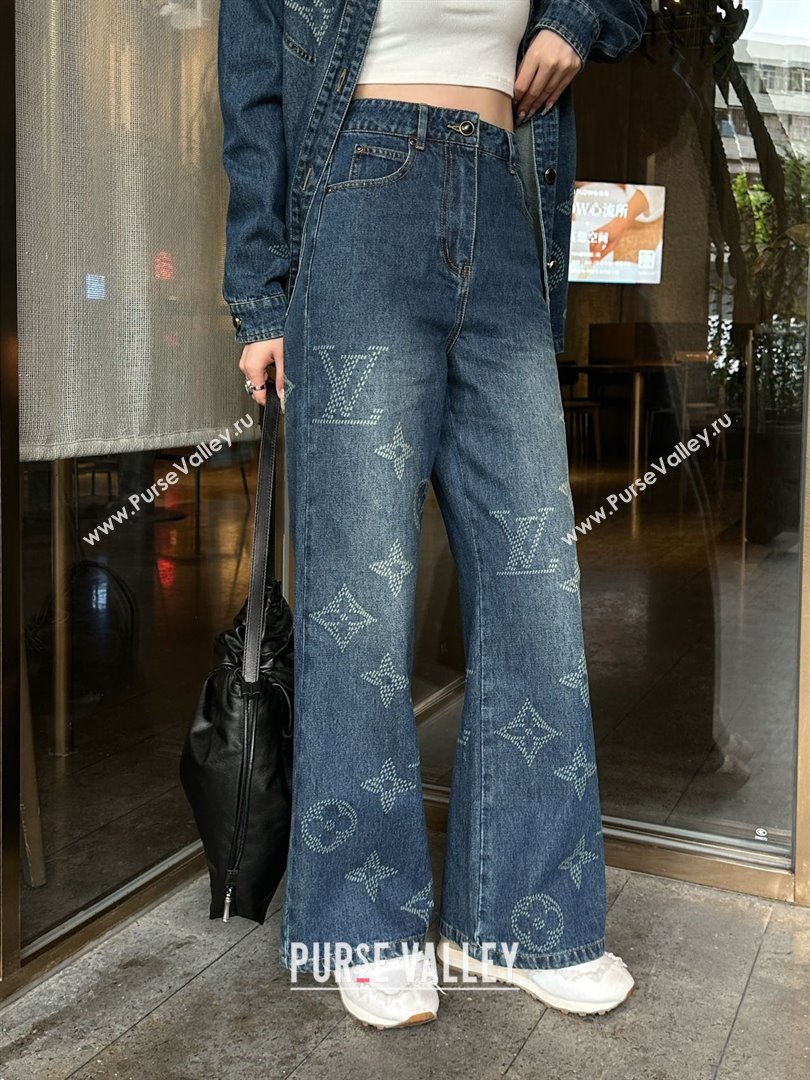 Louis Vuitton Denim Jeans LV102510 Blue 2025 (Q-25102810)
