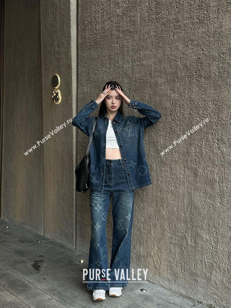 Louis Vuitton Denim Jeans LV102510 Blue 2025 (Q-25102810)