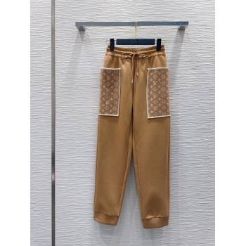 Louis Vuitton Monogram Accent Pants LV102904 Beige 2025 (Q-25102904)