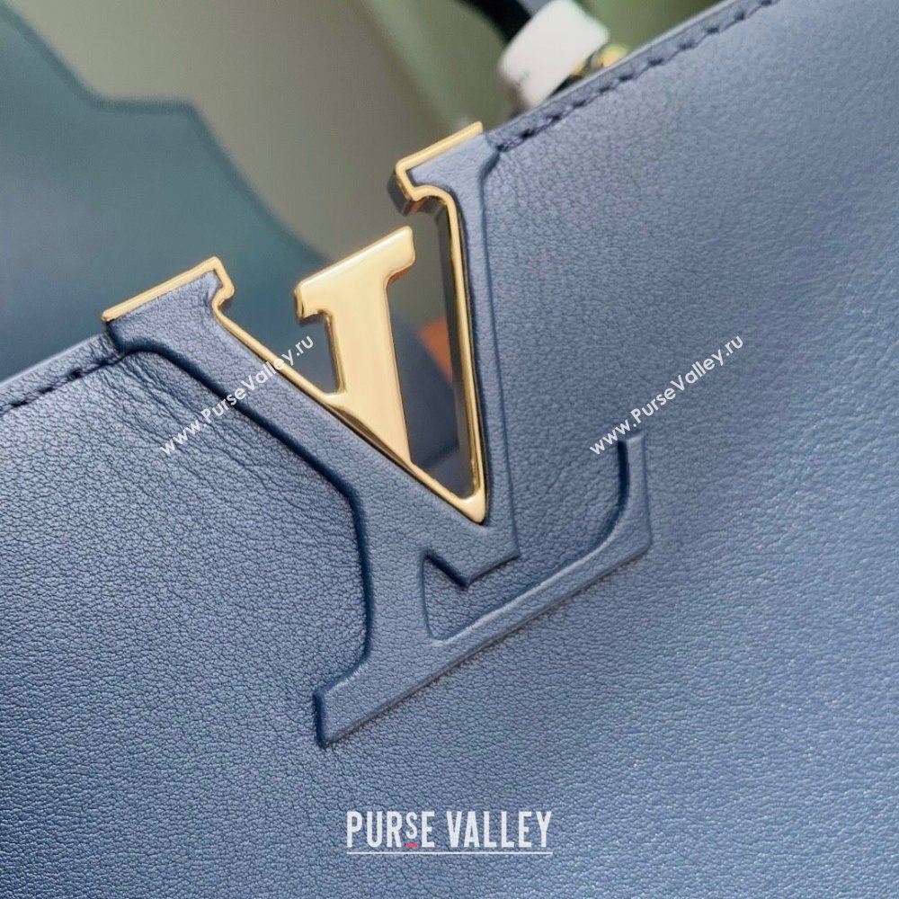 Louis Vuitton Capucines GM Souple Handbag M24607 Blue 2025 (K-25102704)