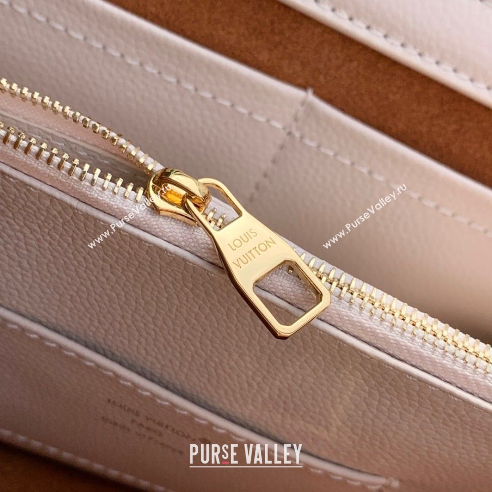 Louis Vuitton Capucines MM Souple Bag in Calf Leather M14370 White 2025 (K-25102705)