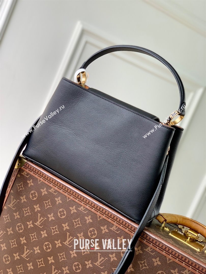 Louis Vuitton Capucines MM Souple Bag in Calf Leather M14370 Black 2025 (K-25102706)