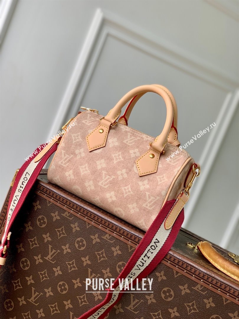 Louis Vuitton Speedy Bandouliere 20 Bag in Meowgram Coated Canvas M15151 2025 (K-25102514)