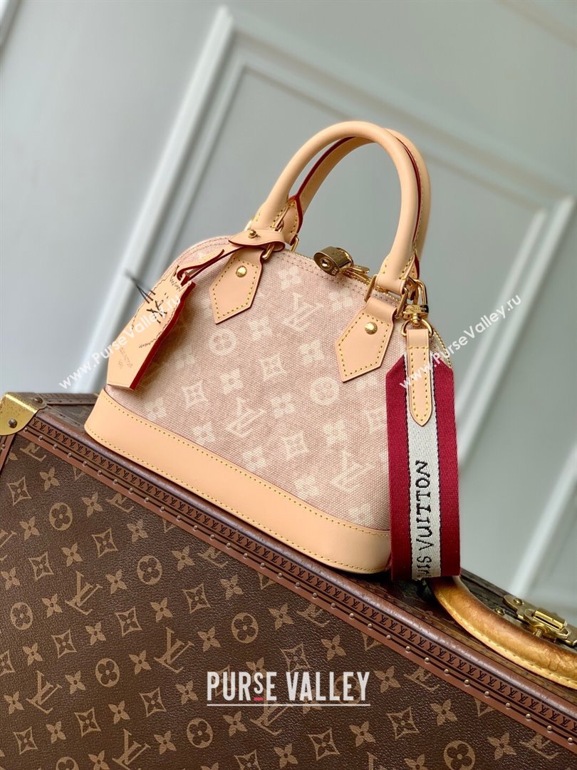 Louis Vuitton Alma BB in Meowgram Coated Canvas M25728 2025 (K-25102707)