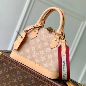 Louis Vuitton Alma BB in Meowgram Coated Canvas M25728 2025 (K-25102707)