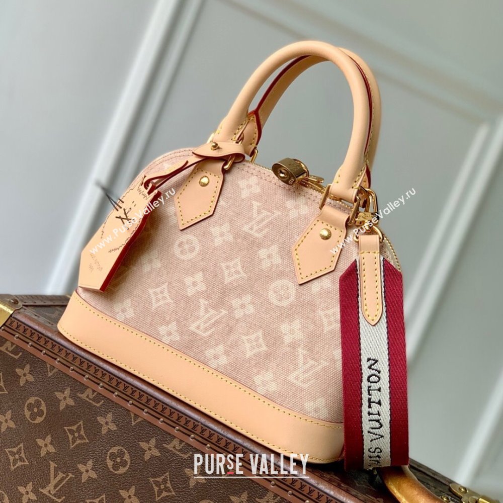 Louis Vuitton Alma BB in Meowgram Coated Canvas M25728 2025 (K-25102707)