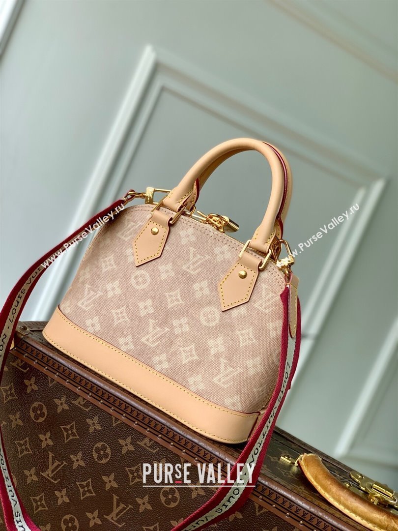 Louis Vuitton Alma BB in Meowgram Coated Canvas M25728 2025 (K-25102707)