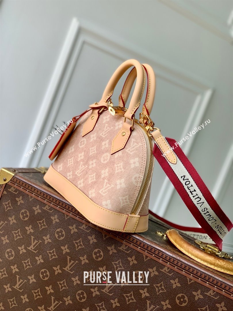 Louis Vuitton Alma BB in Meowgram Coated Canvas M25728 2025 (K-25102707)