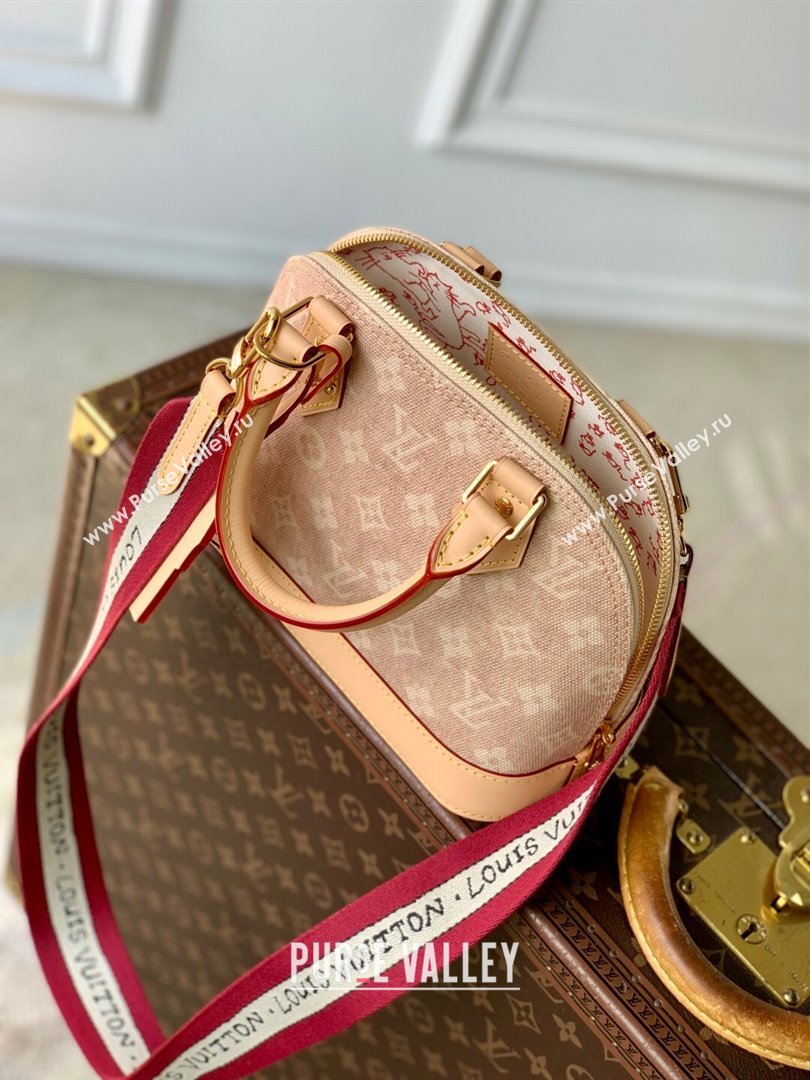 Louis Vuitton Alma BB in Meowgram Coated Canvas M25728 2025 (K-25102707)