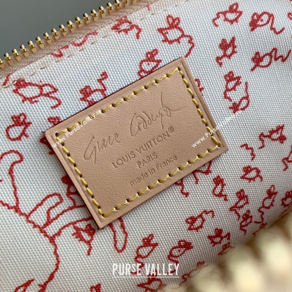 Louis Vuitton Alma BB in Meowgram Coated Canvas M25728 2025 (K-25102707)