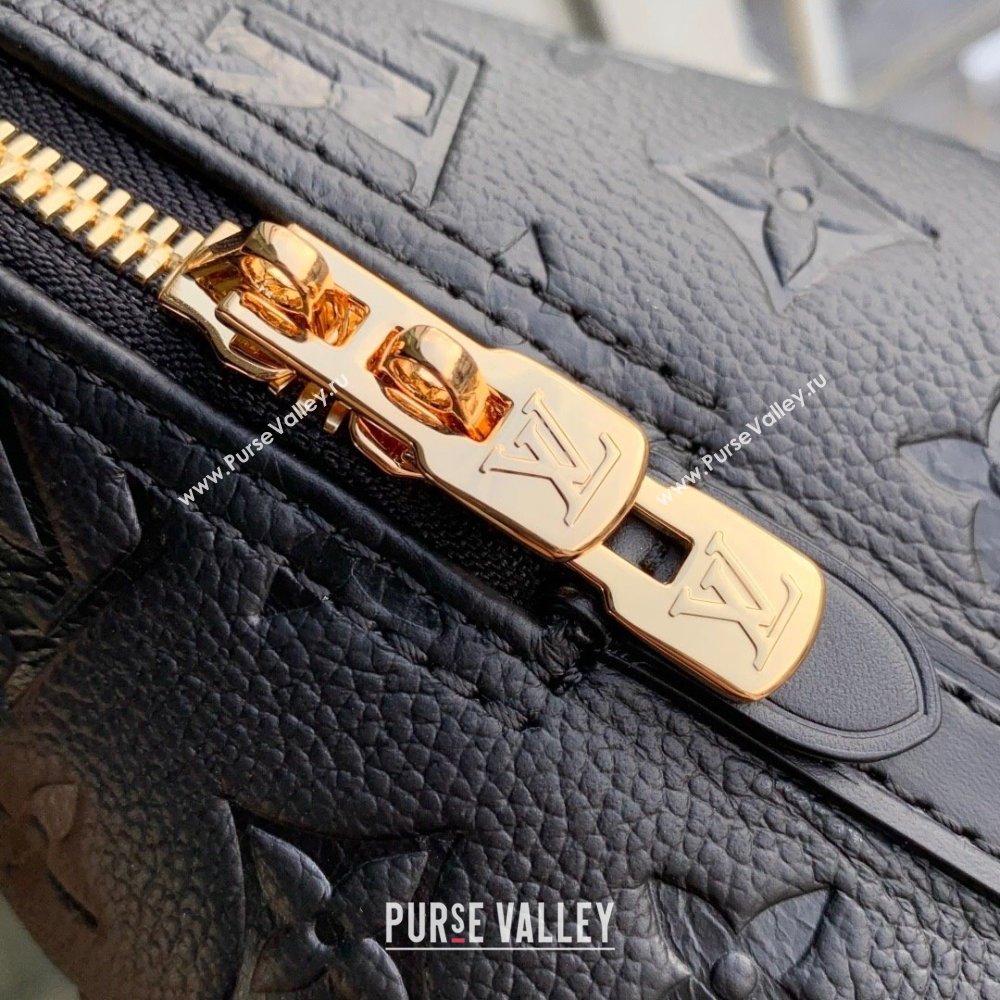 Louis Vuitton Alma PM Bag in Monogram Grained Leather M26489 Black 2025 (K-25102709)