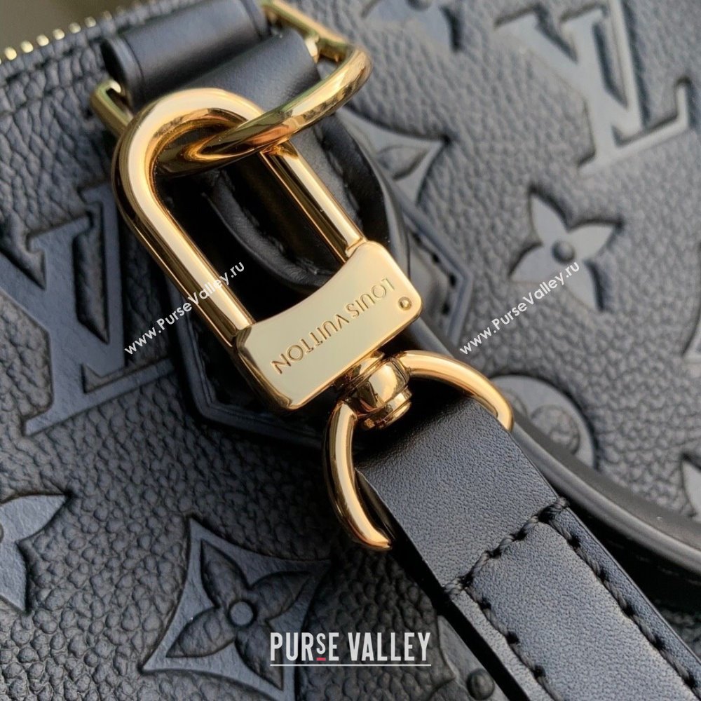 Louis Vuitton Alma PM Bag in Monogram Grained Leather M26489 Black 2025 (K-25102709)