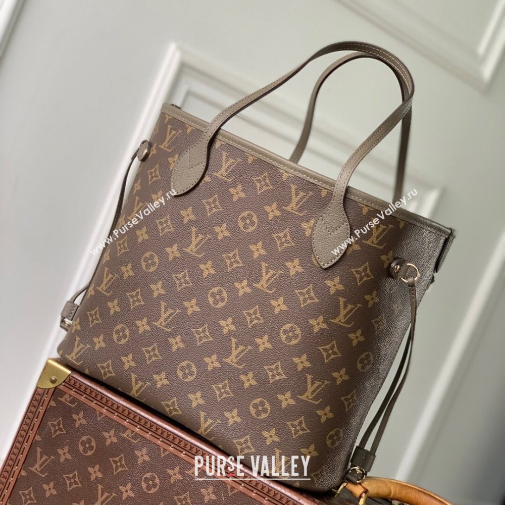 Louis Vuitton Neverfull Inside Out MM Bag M25664 Monogram/Grey 2025 (K-25102505)