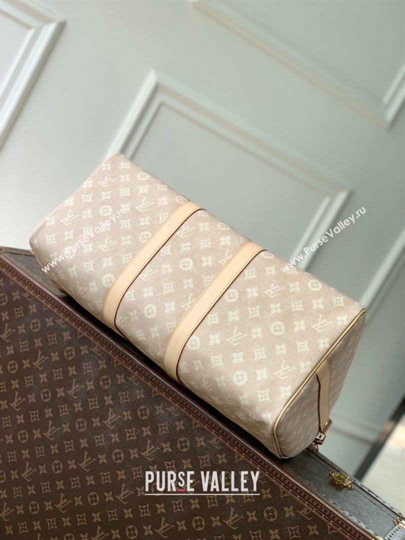 Louis Vuitton Keepall Bandouliere 45 in Meowgram Coated Canvas M25787 2025 (K-25102710)