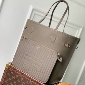 Louis Vuitton Neverfull Inside Out MM Bag M25664 Monogram/Grey 2025 (K-25102505)