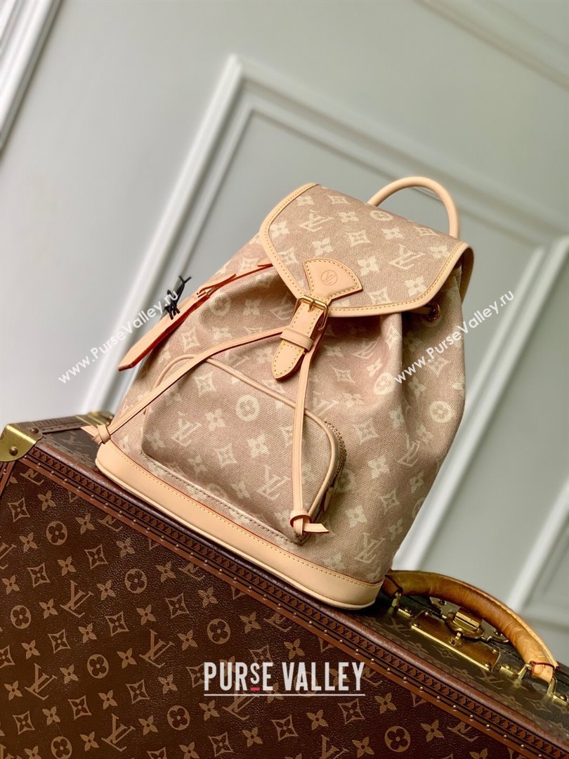 Louis Vuitton Montsouris PM Backpack in Meowgram Coated Canvas M15135 2025 (K-25102713)