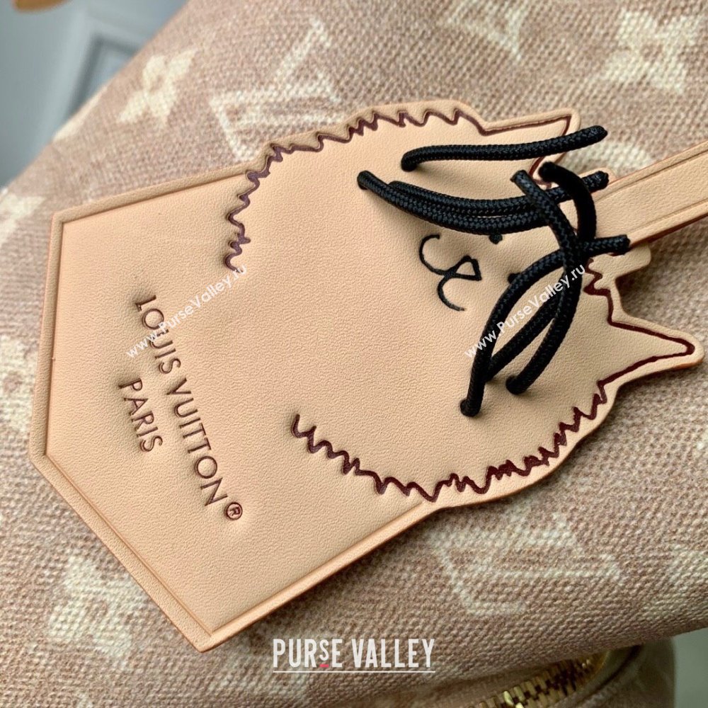 Louis Vuitton Montsouris PM Backpack in Meowgram Coated Canvas M15135 2025 (K-25102713)