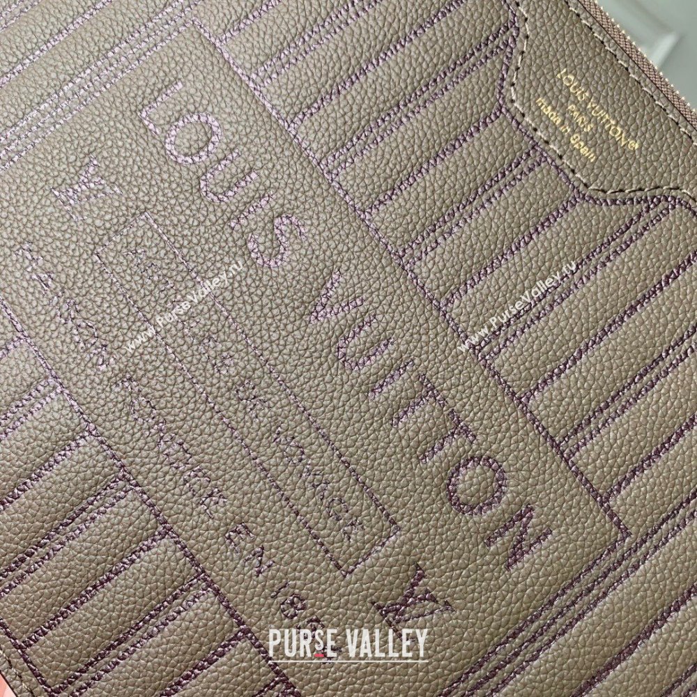 Louis Vuitton Neverfull Inside Out MM Bag M25664 Monogram/Grey 2025 (K-25102505)