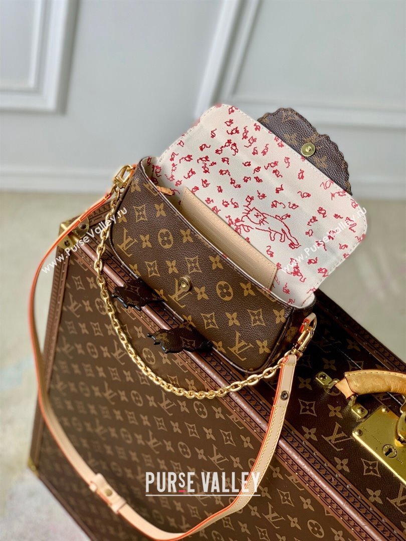 Louis Vuitton Travels With Grace Coddingon Wallet On Chain Ivy M15148 2025 (K-2510271215)