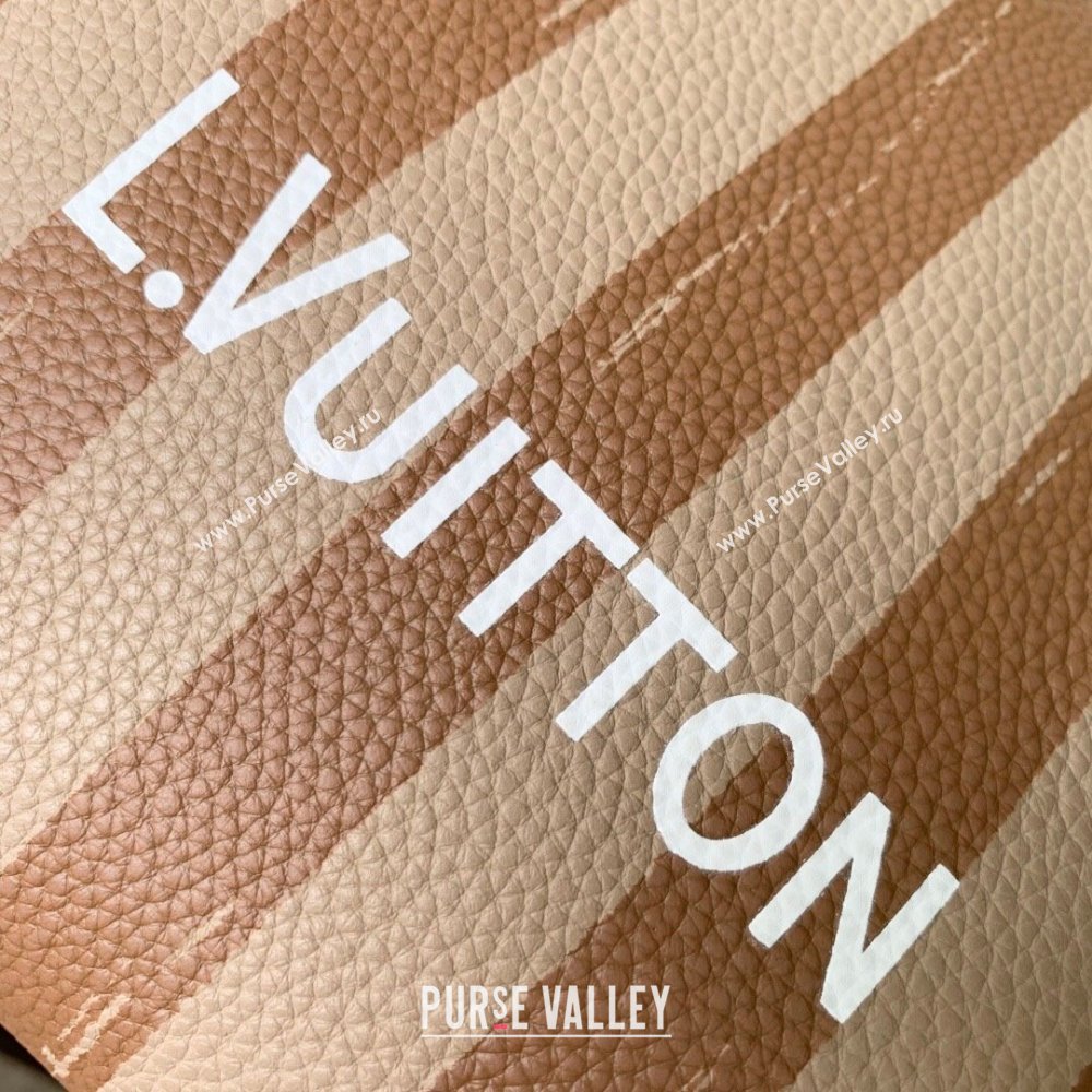 Louis Vuitton Speedy P9 Bandouliere 30 Bag in Stripe Calf Leather M14064 Beige 2025 (K-2510271216)