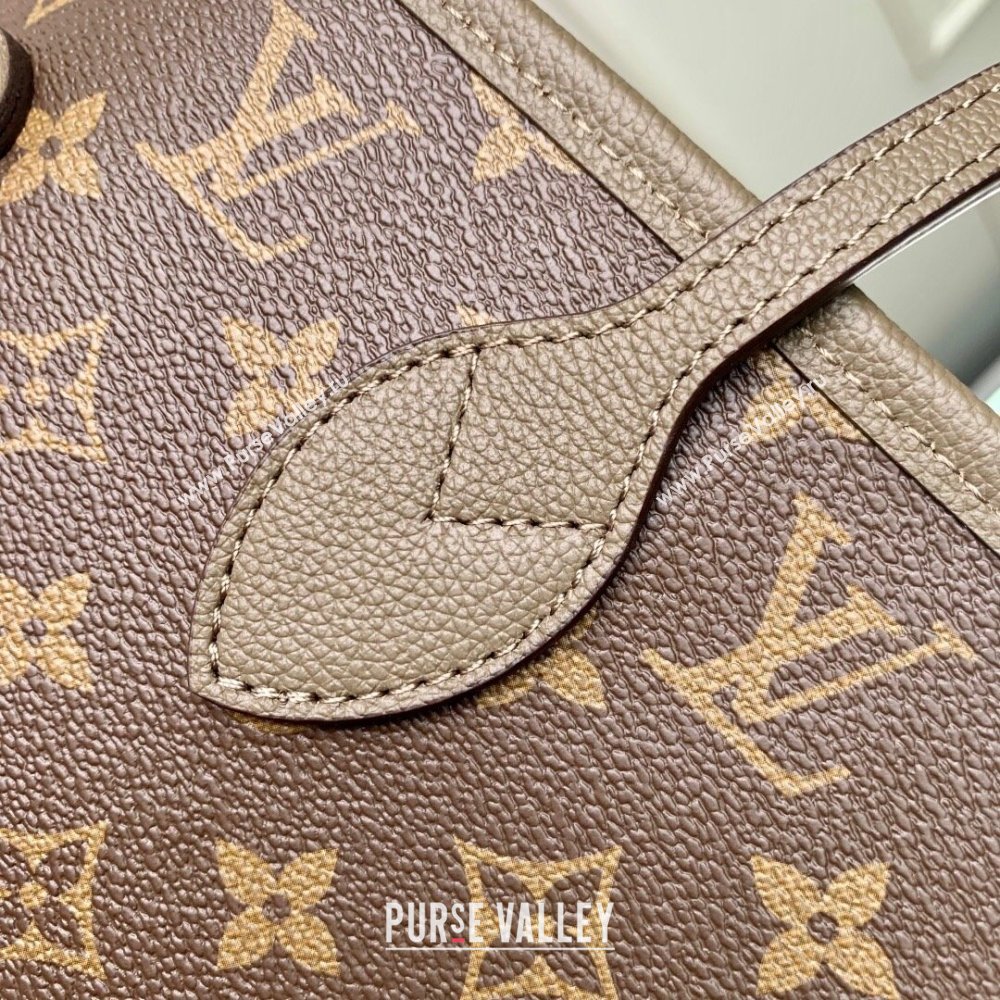 Louis Vuitton Neverfull Inside Out MM Bag M25664 Monogram/Grey 2025 (K-25102505)