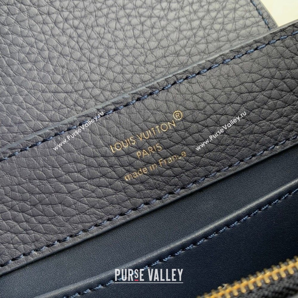 Louis Vuitton Capucines BB Bag with Chain in Blue Taurillon Leather M14970 2025 (K-25102507)