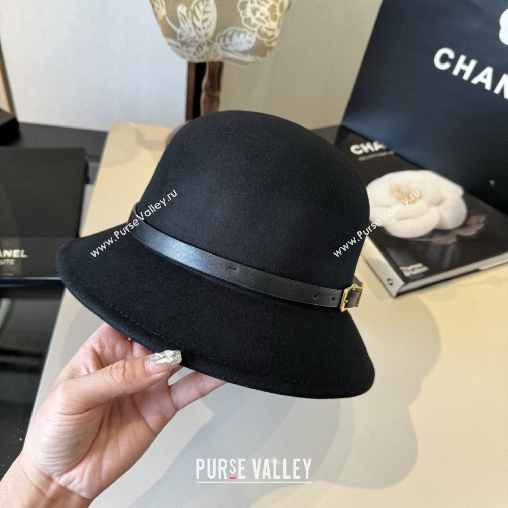 Celine Wool Hat C103014 Black 2025 (A-25103014)