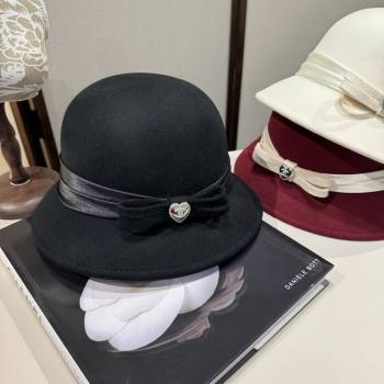 Chanel Wool Hat CH103018 Deep Red 2025 (A-25103018)