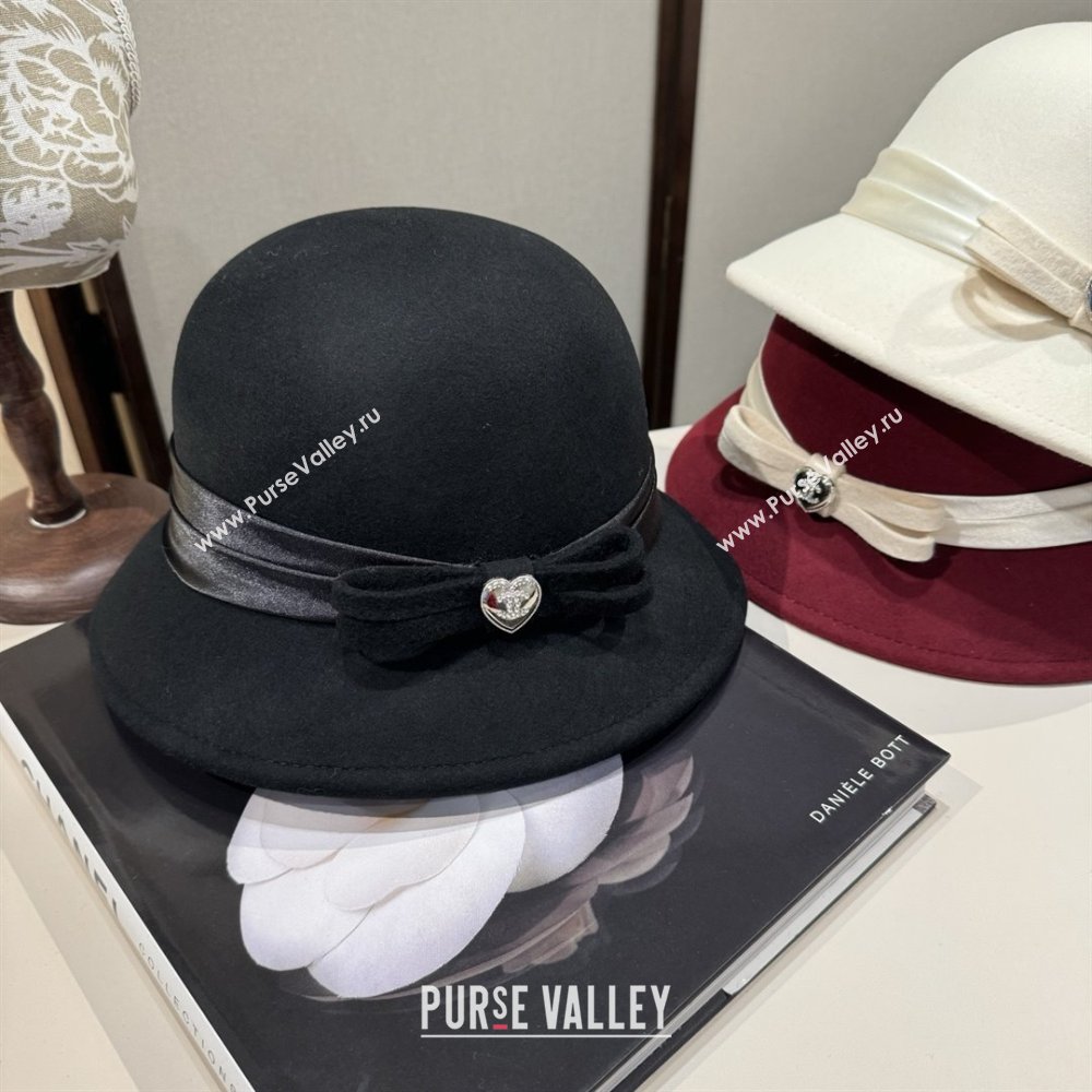 Chanel Wool Hat CH103018 Deep Red 2025 (A-25103018)