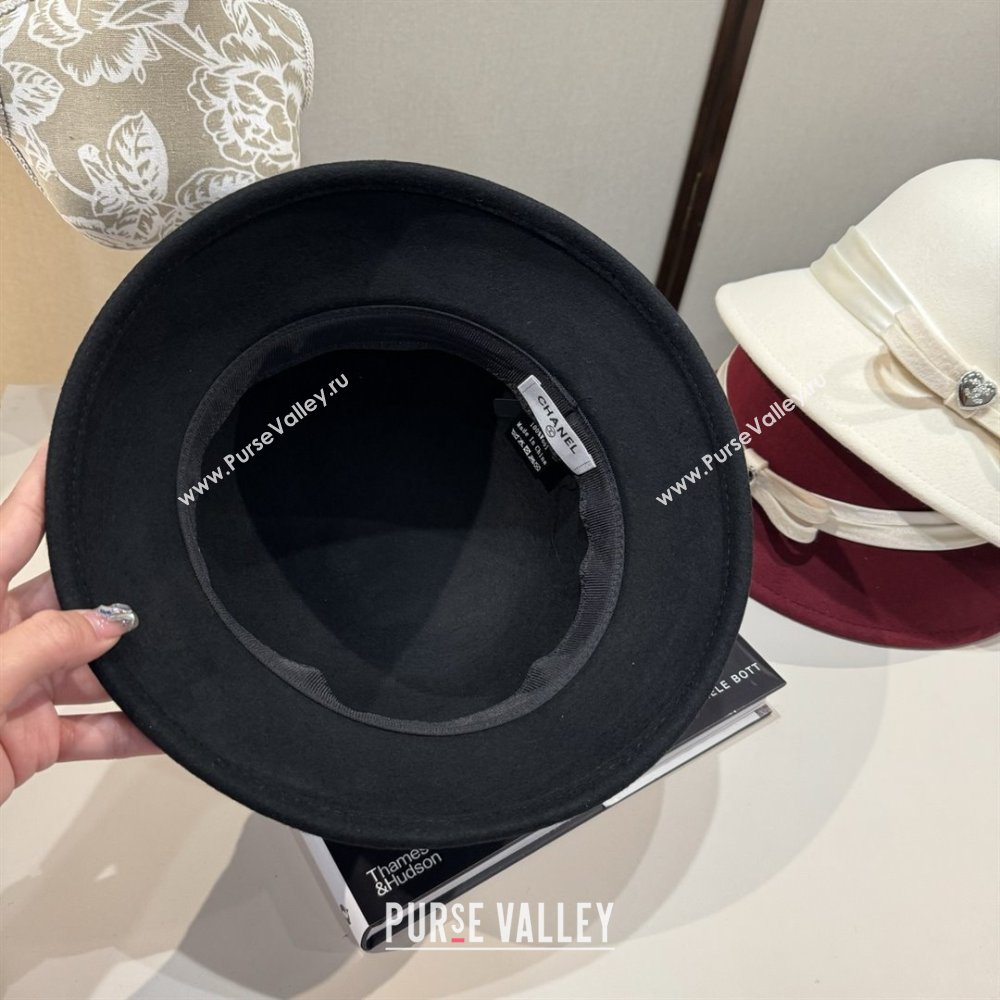 Chanel Wool Hat CH103018 Deep Red 2025 (A-25103018)