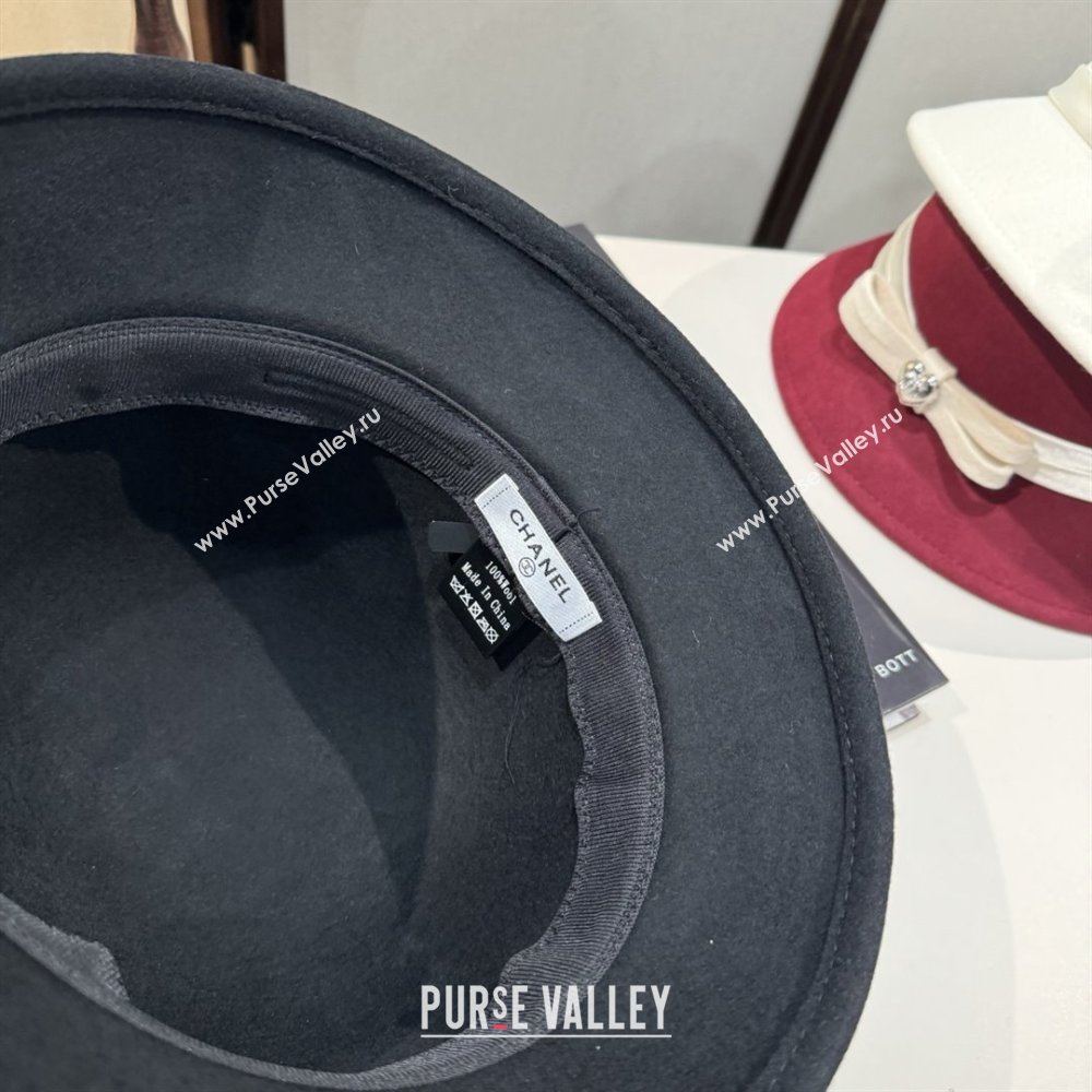 Chanel Wool Hat CH103018 Deep Red 2025 (A-25103018)