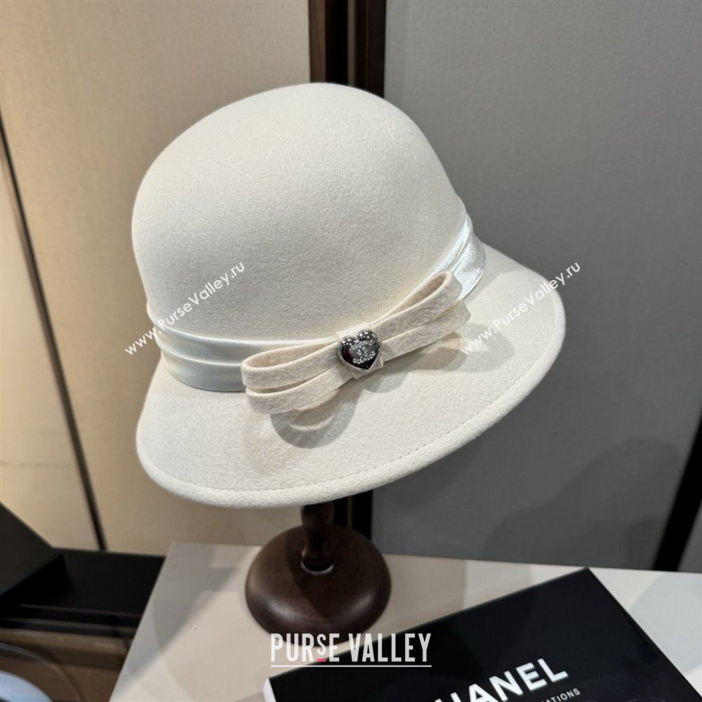 Chanel Wool Hat CH103019 White 2025 (A-25103019)