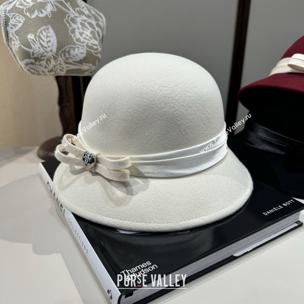 Chanel Wool Hat CH103019 White 2025 (A-25103019)