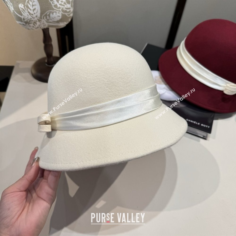 Chanel Wool Hat CH103019 White 2025 (A-25103019)