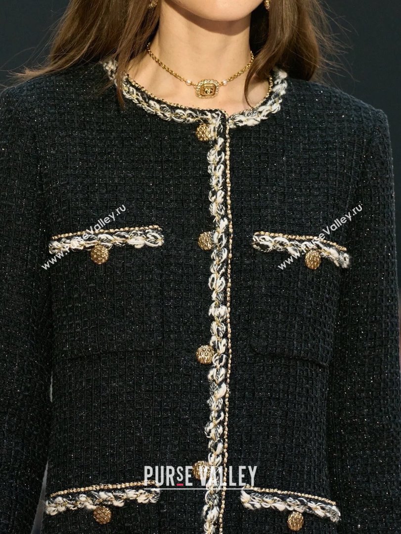 Chanel Choker Necklace with Square Pendant CH103110 Gold 2025 (YF-25103110)