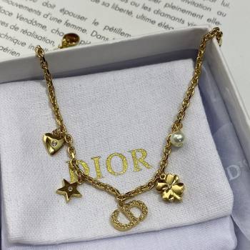 Dior Petit CD Bracelet D103125 Gold 2025 (YF-25103125)