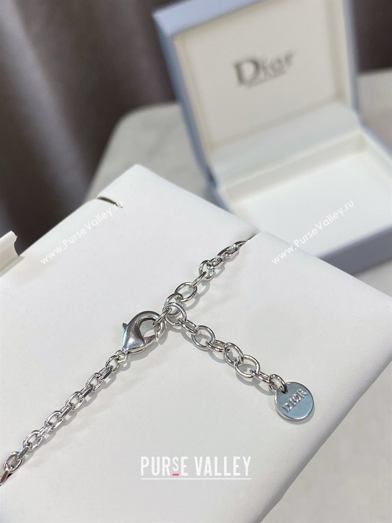 Dior CD Necklace with Star D103127 Silver 2025 (YF-25103127)