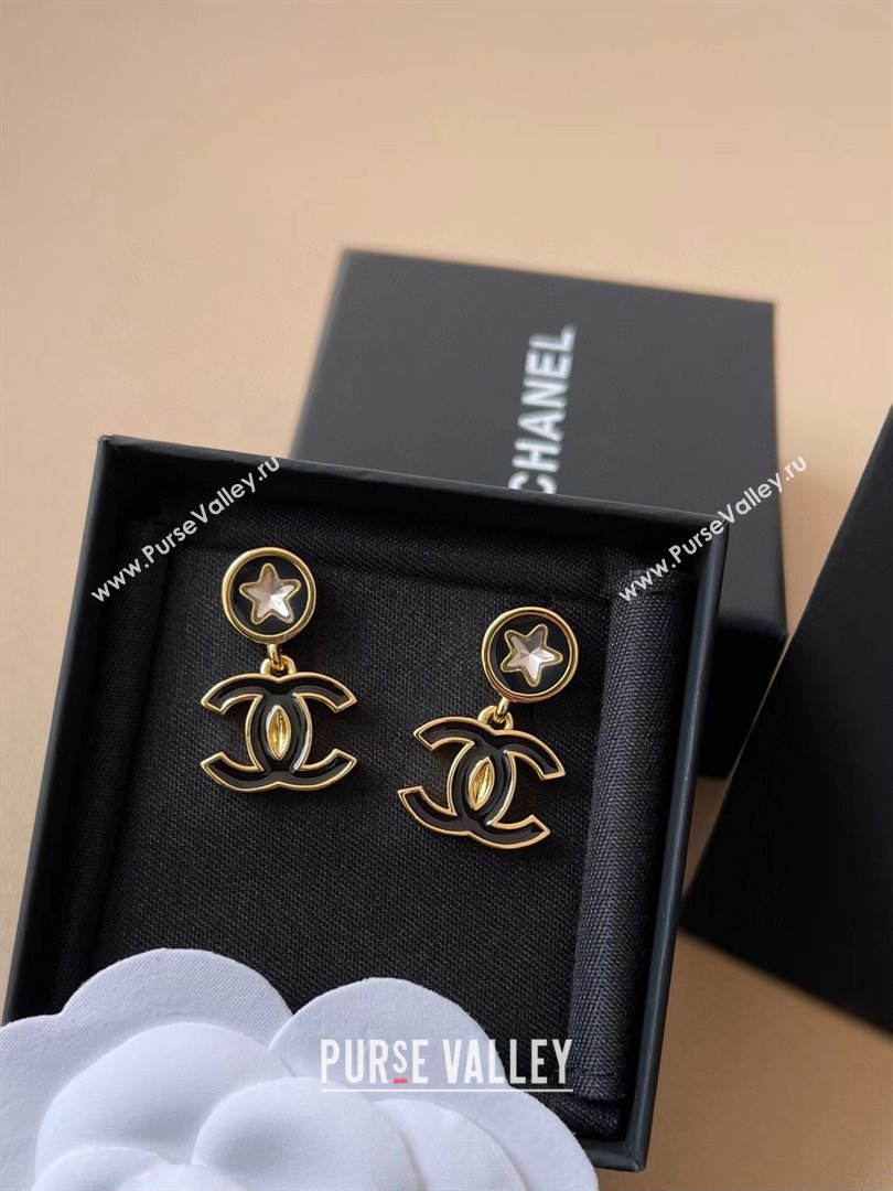 Chanel Earrings CH110103 Black 2025 (YF-25110103)