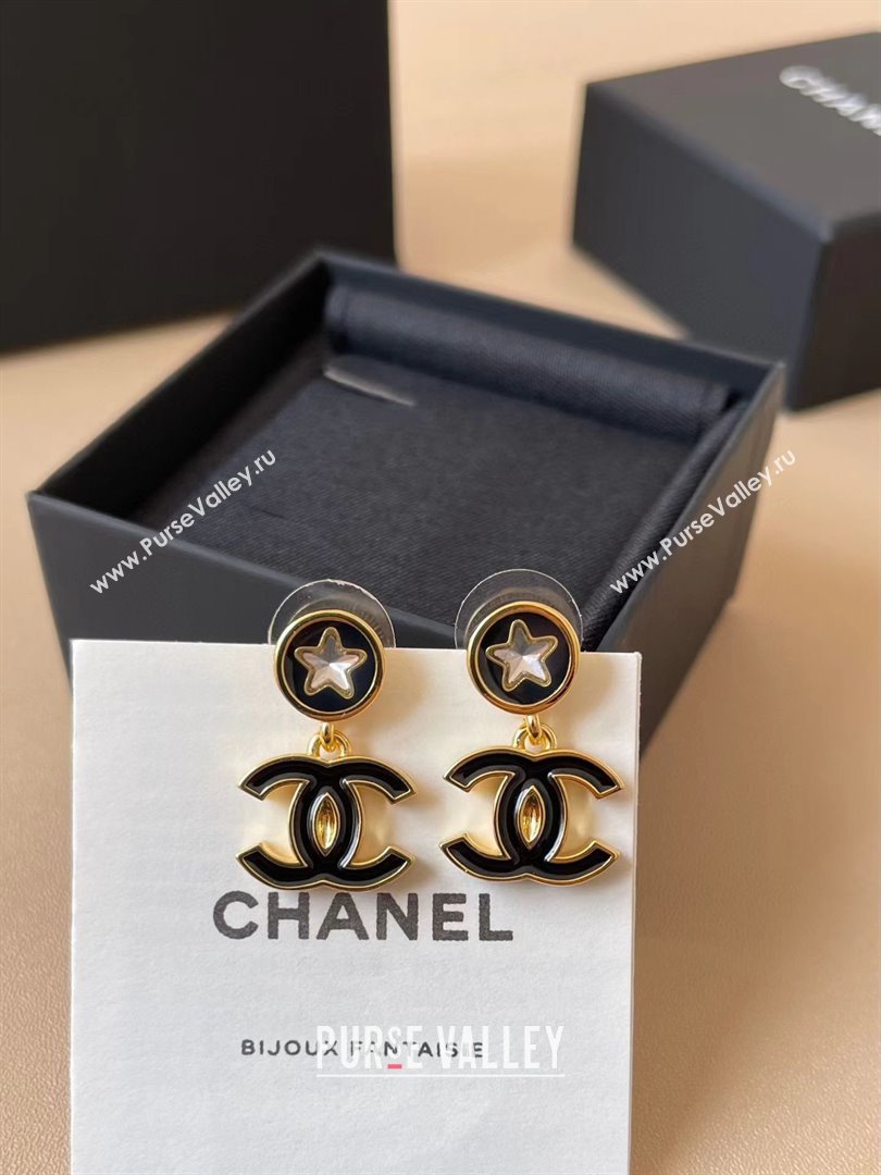 Chanel Earrings CH110103 Black 2025 (YF-25110103)