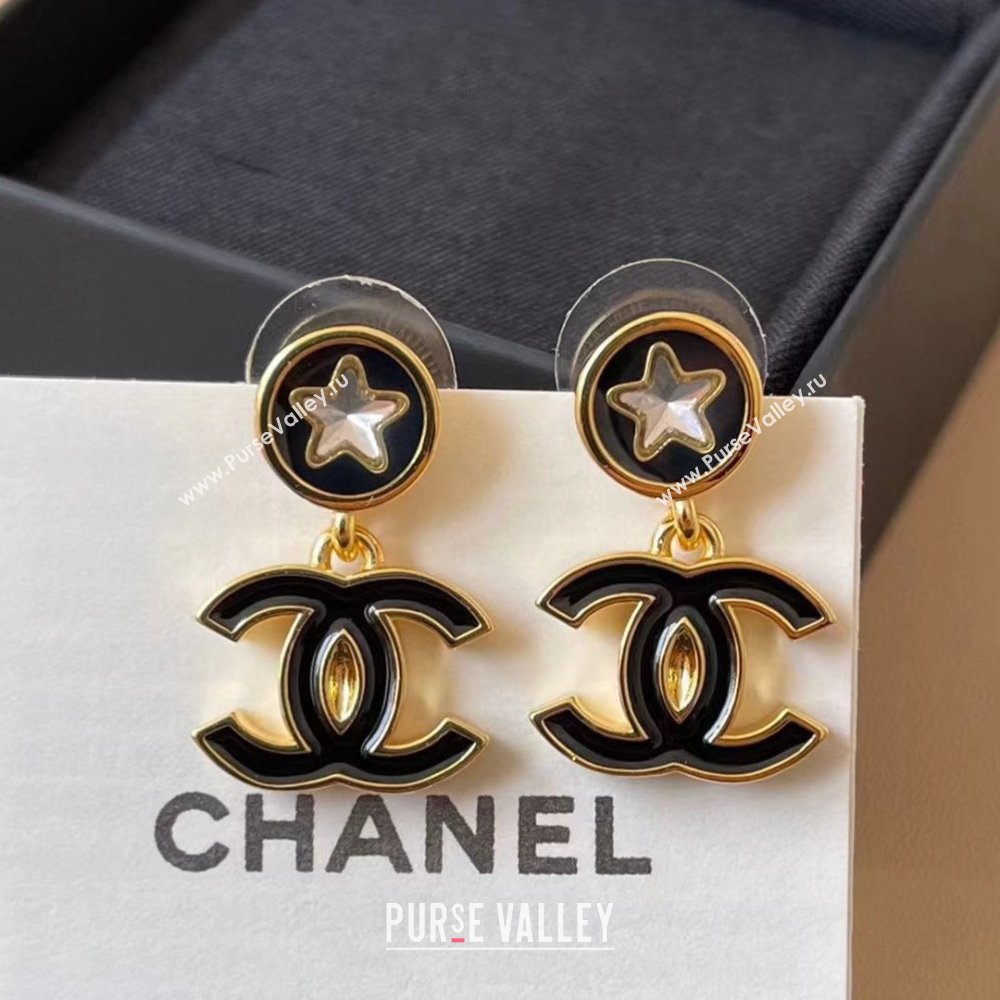 Chanel Earrings CH110103 Black 2025 (YF-25110103)